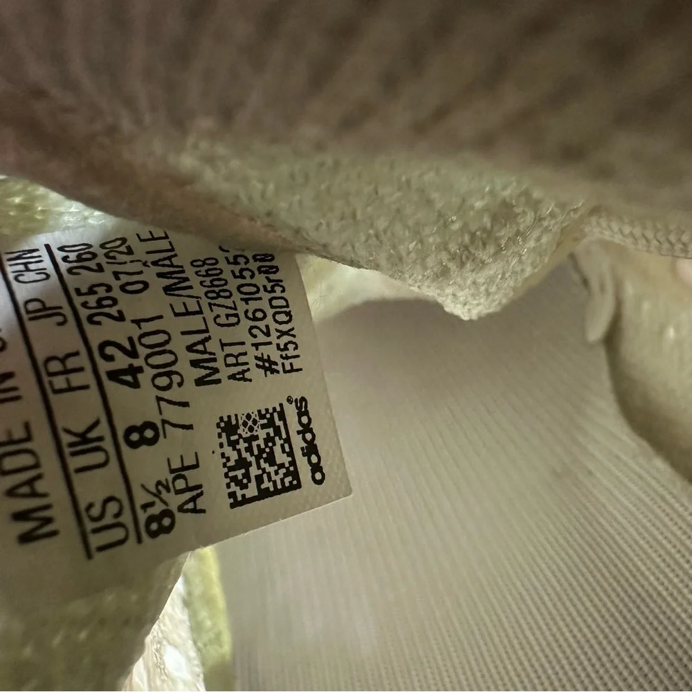Yeezy Boost 380 Calcite Glow Men’s 8.5 adidas sneakers comfortable streetwear - Picture 7 of 10